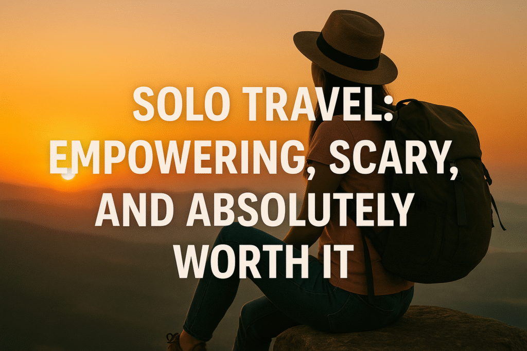 Solo Travel: Empowering, Scary, and Absolutely Worth It